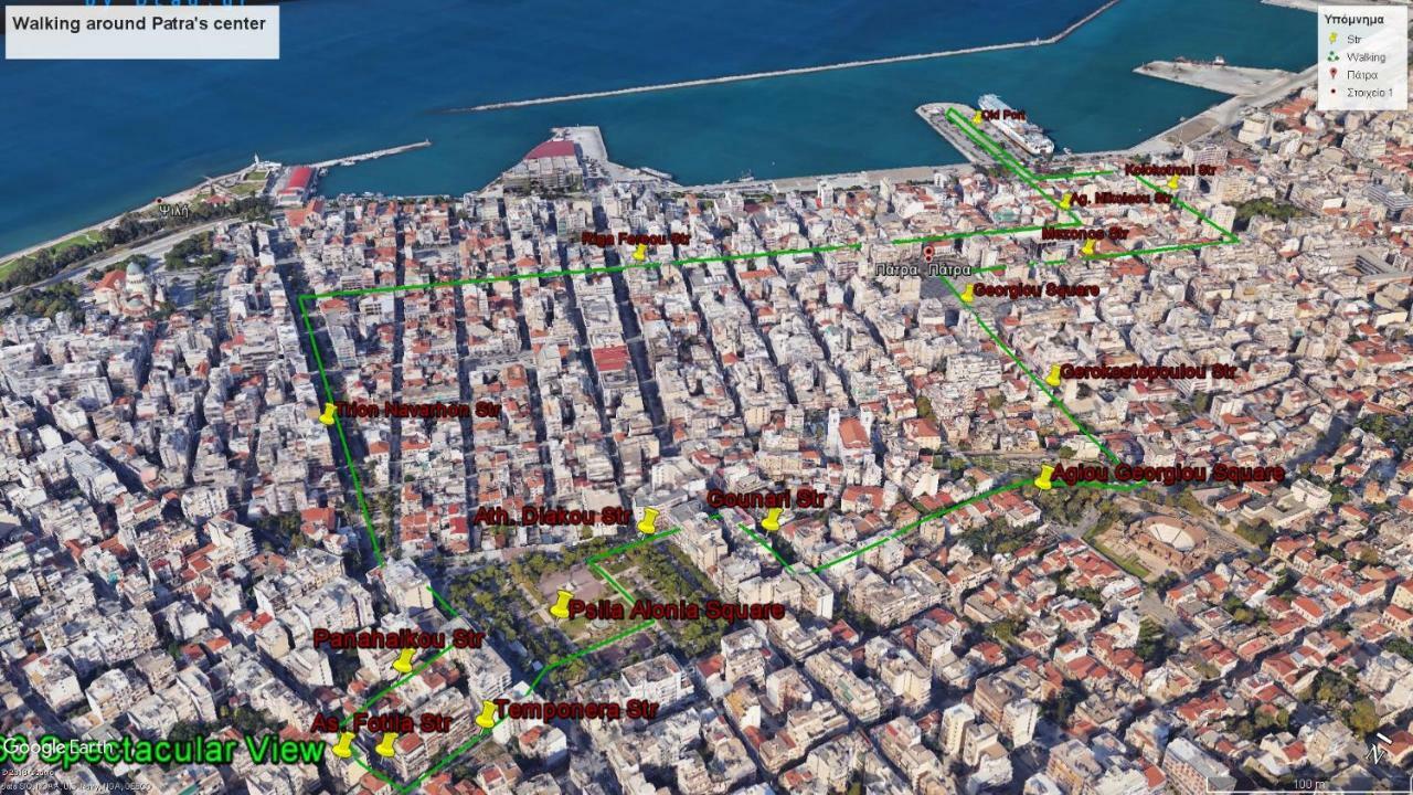 360 Spectacular View Apartment Patras Exterior foto