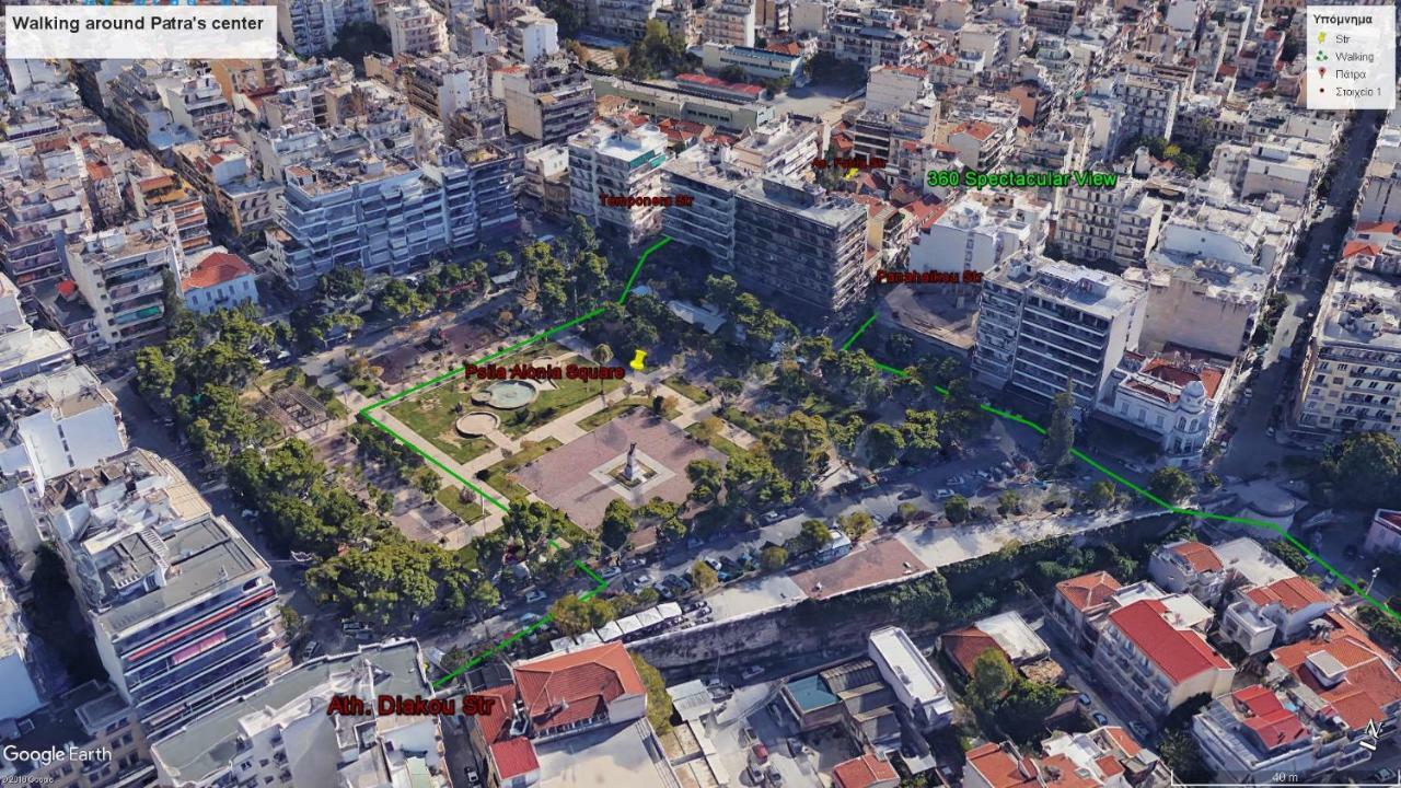 360 Spectacular View Apartment Patras Exterior foto